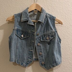 59. Vintage Jordache Denim Vest
